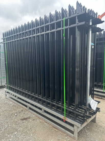 FUTURE 20Pc. Galvanized Steel Fence