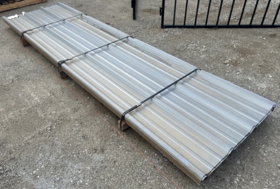 50 Sheets of New 12' Pole Barn Metal
