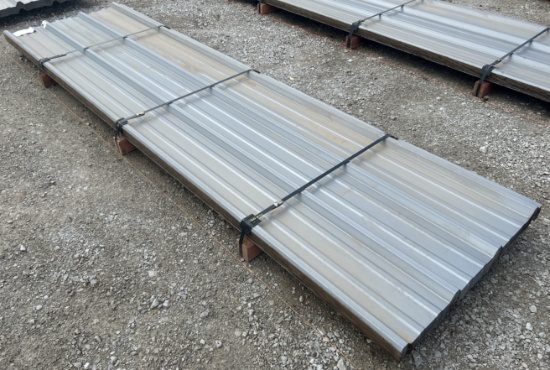 50 Sheets of New 12' Pole Barn Metal