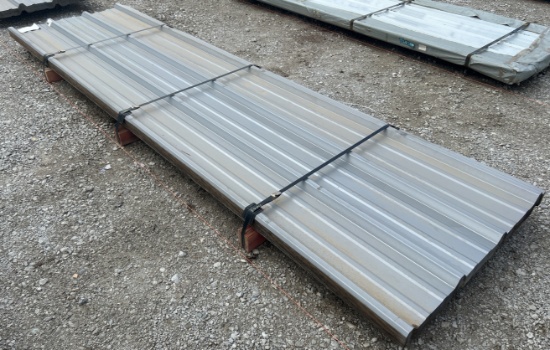 50 Sheets of New 12' Pole Barn Metal