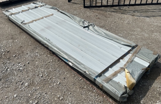 100 Sheets of New 10' Pole Barn Metal