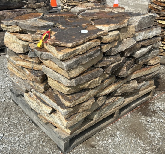 Pallet: West Mountain Stone 1"-4" x Assorted Sizes