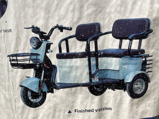 IR 3-Wheeled Electric Cart