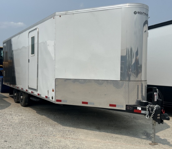 Brand New 2025 Southland 30Õ Royal Cargo Enclosed 4 Sled Trailer