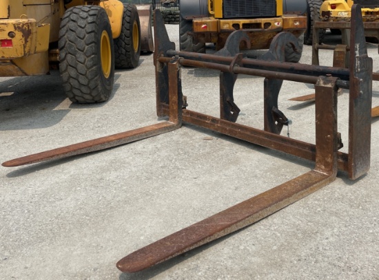 Cat 72 Quick Coupler Loader Forks