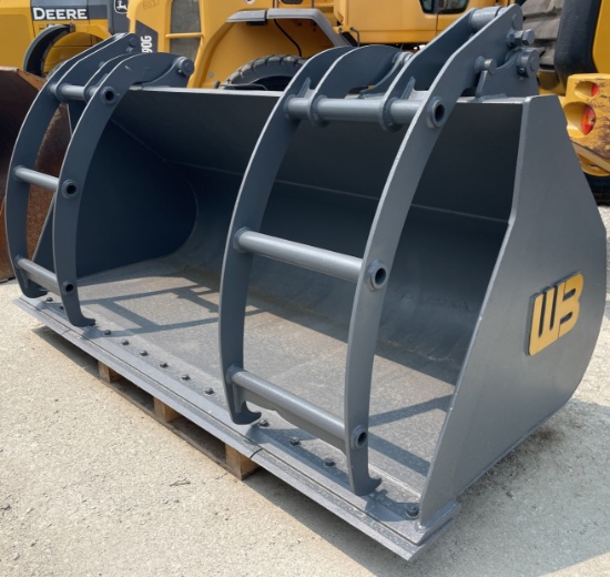 100 Werk Brau Wheel Loader Grapple Bucket