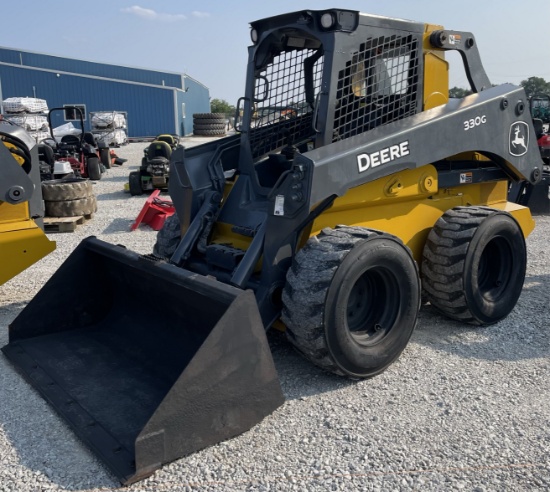 2020 Deere 330G Skid Steer Loader