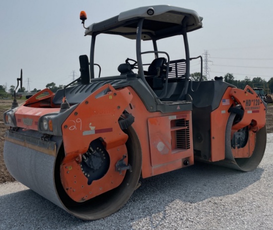 Hamm HD120+ High Frequency Double Drum Roller