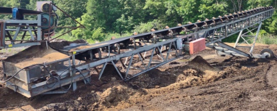 100' Stacker Conveyer