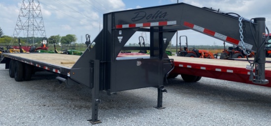 Brand New 2025 Delta 35' Gooseneck Trailer