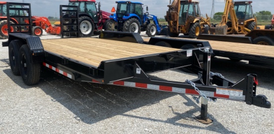 Brand New 2025 Delta 16' Equipment Trailer