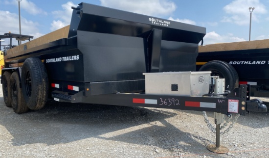 Brand New 2026 Southland 14Õ SL714-16KHD Dump Trailer