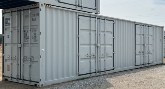 2025 40Õ Multi-Door Shipping Container