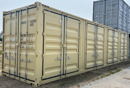 2024 40Õ Multi-Door Shipping Container