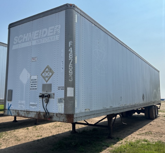 1996 48Õ Wabash National Dry Van Trailer