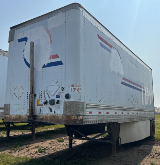2005 28Õ Hyundai Semi Van Trailer