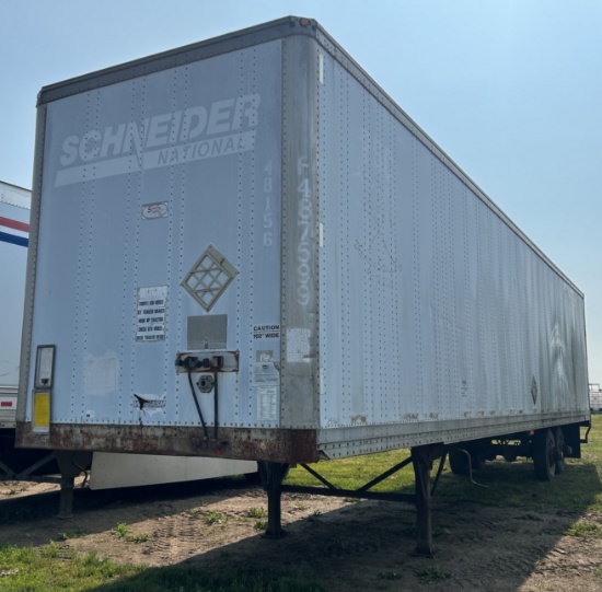 1996 48Õ Wabash National Dry Van Trailer