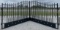 20Õ Bi-Parting Wrought Iron Gate, 89ÓH