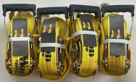 Wood Tuff Tow 27Õx2" Ratchet Straps