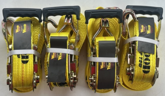Wood Tuff Tow 27Õx2" Ratchet Straps