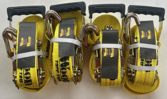Wood Tuff Tow 27Õx2" Ratchet Straps
