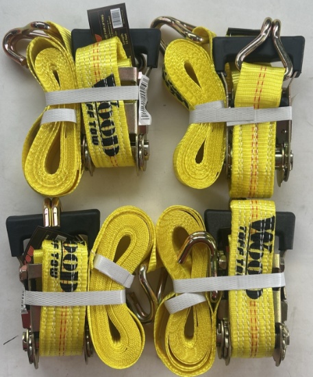 Wood Tuff Tow 15Õx1.5" Ratchet Straps