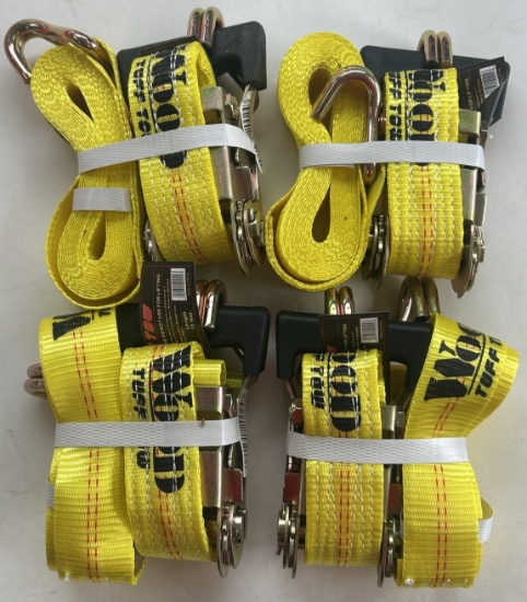 Wood Tuff Tow 15Õx1.5" Ratchet Straps