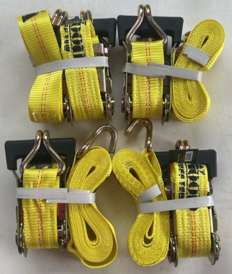 Wood Tuff Tow 15Õx1.5" Ratchet Straps