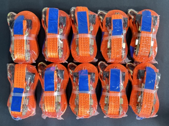 Brand New ZYM 1.5Óx27Õ Ratchet Straps