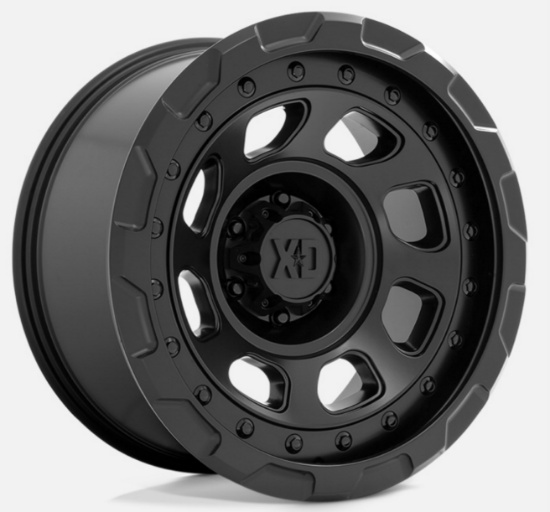 Wheel Pros XD Series XD861 STORM  20"x9" Satin Black Rims