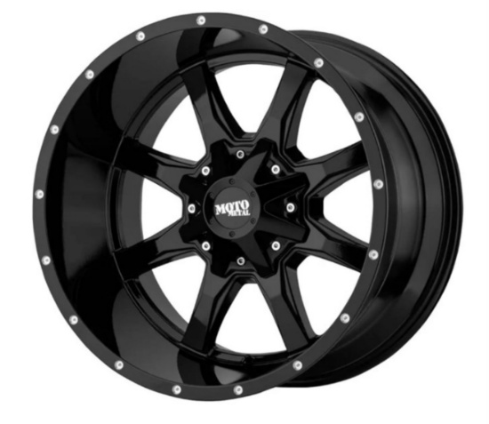 MOTO METAL MO970 17"x9" Gloss Black Rims