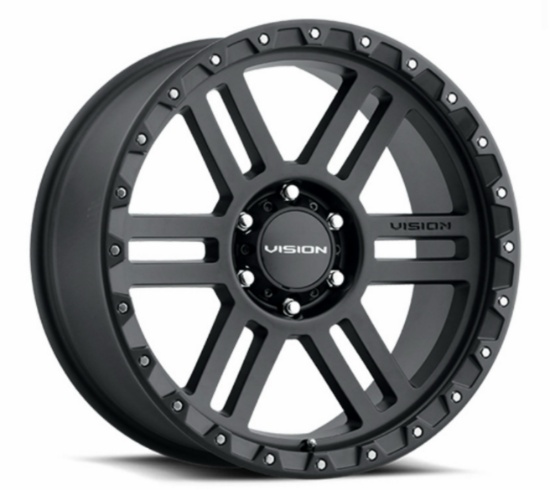 VISION Wheel 354 MANX 2 20"x9.0" Satin Black Rims