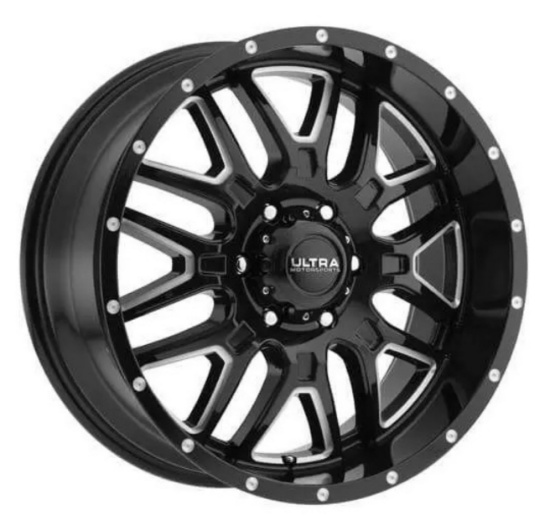 ULTRA Motorsports HUNTER 203 20"x9" Gloss Black Rims