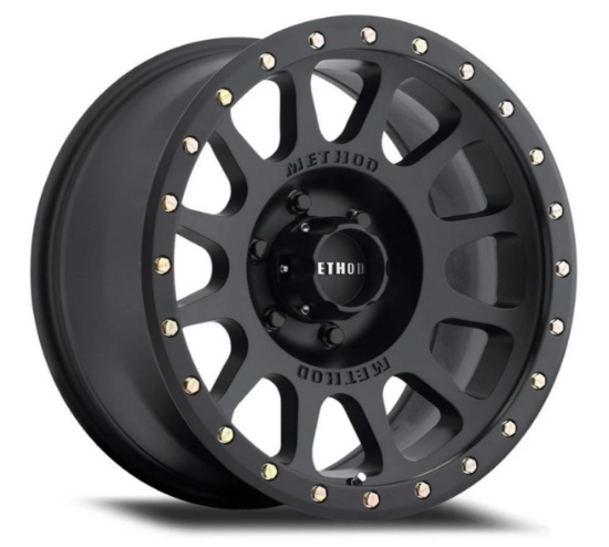 METHOD Race Wheels MR305 NV 20"x9.0" Matte Black Rims