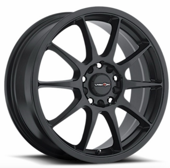 VISION Wheel 425 BANE Series 16"x7" Matte Black Rims