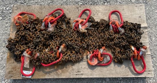 G80 5/16" 7' Double Chain Sling