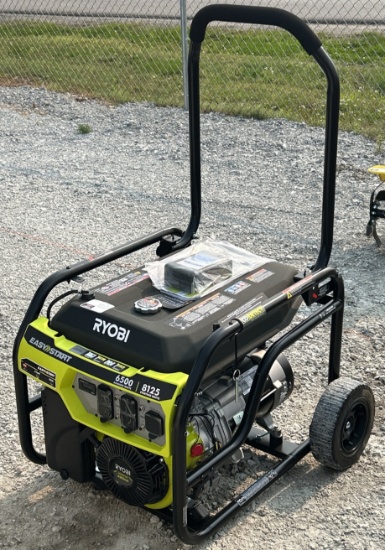 Ryobi 6500 Watt Gas Powered Portable Generator