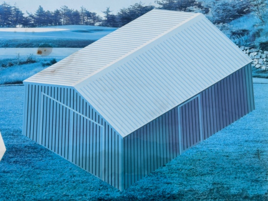 14' x 20' Single Garage Metal Shed