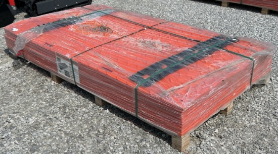 TPM Ground Protection Diamond Plate Tread Design Mats