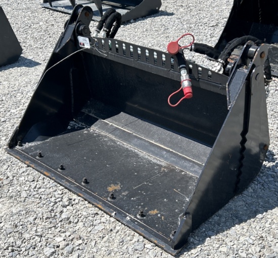 Mini Skid Steer 39" 4-in-1 Bucket