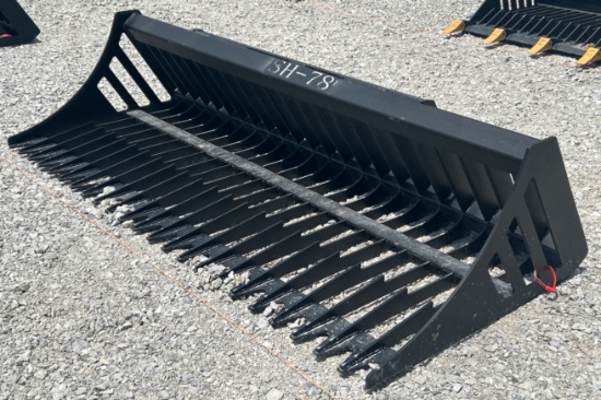 78Ó Quick Attach Rock Bucket
