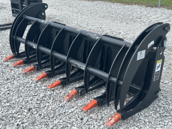 78" Quick Attach Hydraulic Grapple