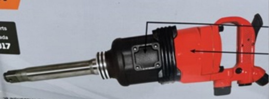 Landhonor 1" Air Impact Wrench