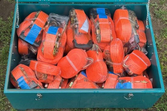 LandHonor Paladin Ratchet Tie Downs & Tool Box