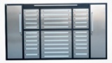 Steelman 9' 34 Drawer Stainless Steel Workbench