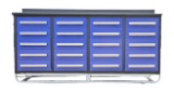 2025 Steelman 7' 20 Drawers Stainless Steel Workbench