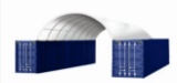 Gold Mountain 20'x40' Shipping Container Canopy Shelter