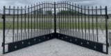 20Õ Bi-Parting Wrought Iron Gate, 89ÓH