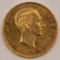 1876 DE-M Spain 25 Pesetas Gold Coin