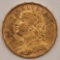 1922B Switzerland 20 Francs Gold Coin
